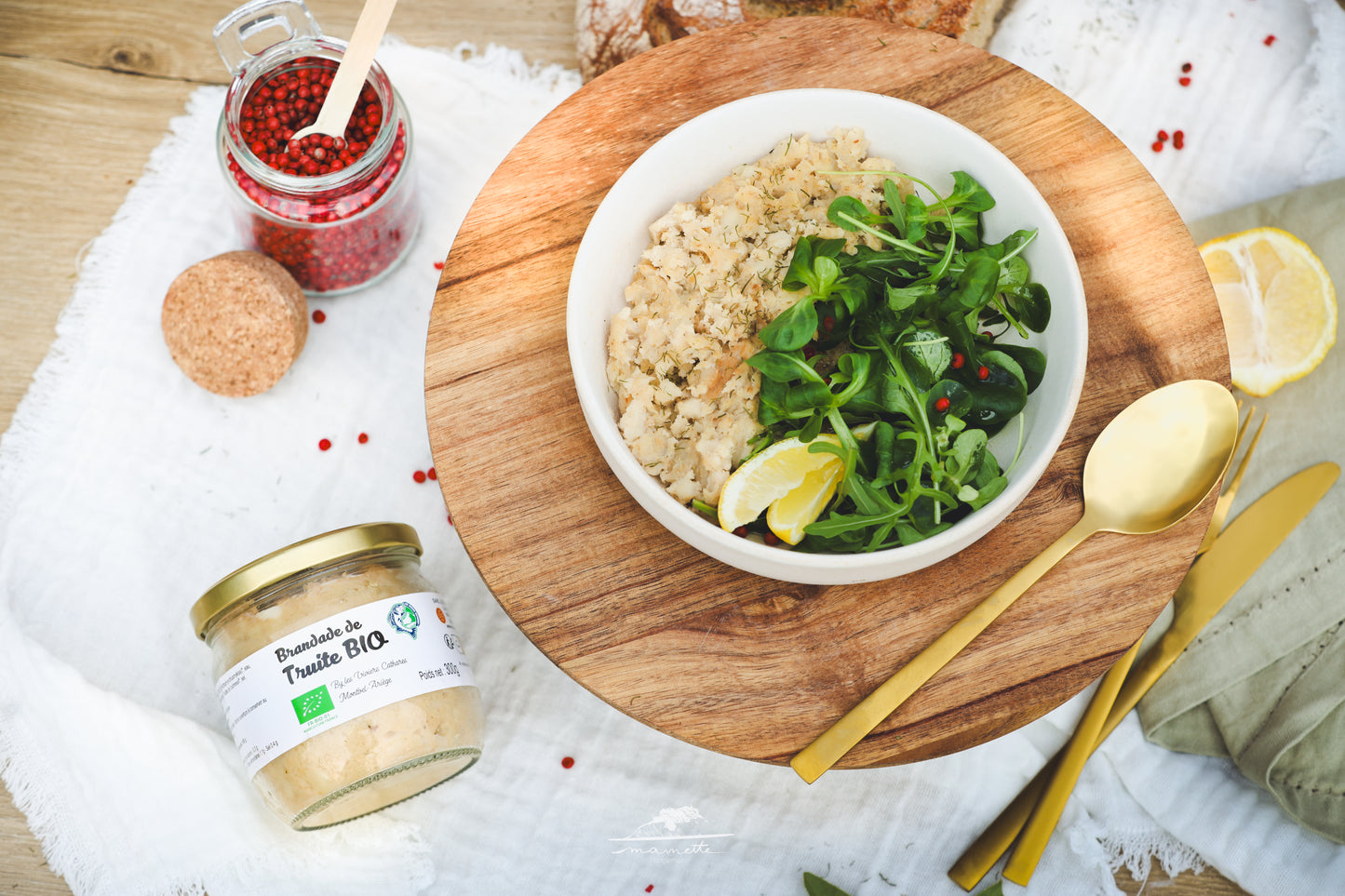 Brandade de truite BIO