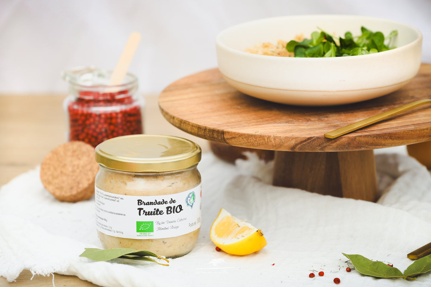 Brandade de truite BIO