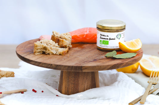 Rillettes de saumon fumé BIO