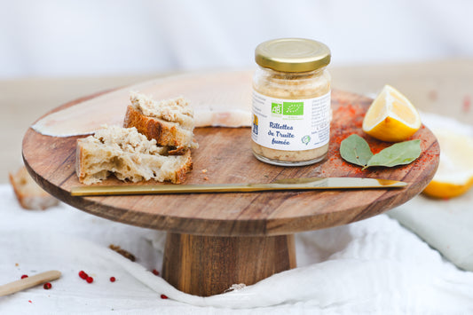 Rillettes truite fumée BIO
