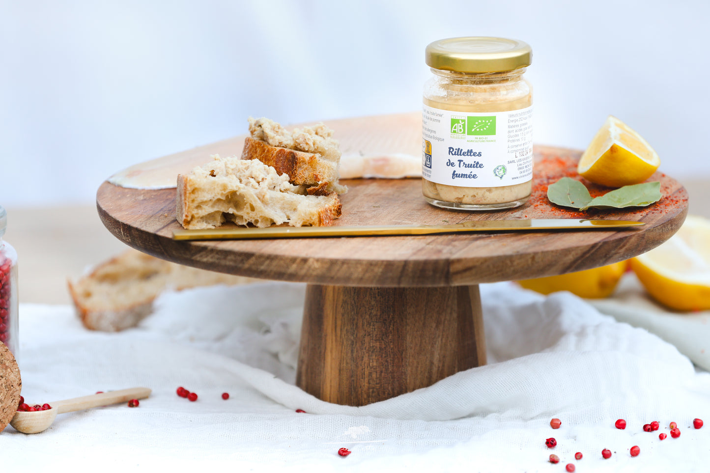 Rillettes truite fumée BIO